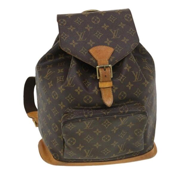 LOUIS VUITTON Monogram Montsouris GM Backpack - Picture 1 of 15